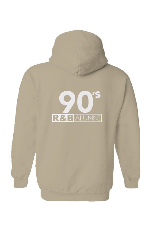 90's R&B ALUMNI Hoodie Sand Color