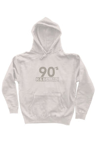 90's R&B ALUMNI Hoodie Logo 2 in Bone