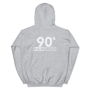 90's R&B ALUMNI (2) Hoodie_Multiple Colors with Logo on back