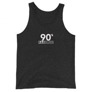 90's R&B ALUMNI (2) Unisex Tank Top_Multiple Colors with White