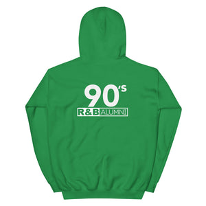 90's R&B ALUMNI (2) Hoodie_Multiple Colors with Logo on back