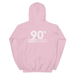 90's R&B ALUMNI (2) Hoodie_Multiple Colors with Logo on back