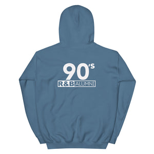 90's R&B ALUMNI (2) Hoodie_Multiple Colors with Logo on back