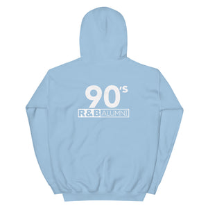 90's R&B ALUMNI (2) Hoodie_Multiple Colors with Logo on back