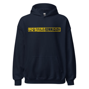 90's R&B ALUMNI Hoodie Multiple Colors w Gold Logo