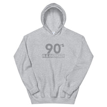 Load image into Gallery viewer, 90&#39;s R&amp;B ALUMNI Hoodie Grey on Grey Light