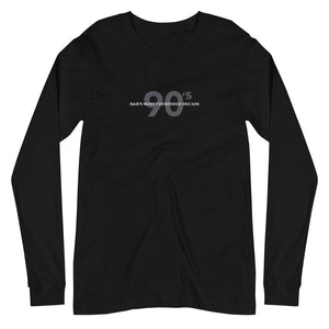 90's R&B ALUMNI Long Sleeve Tee w Most Cherished Logo