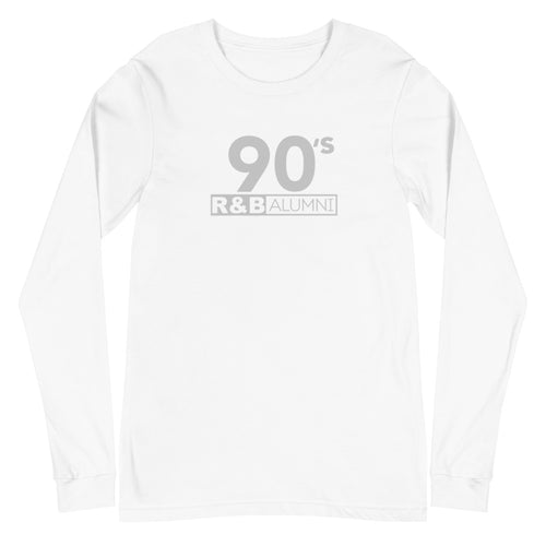 90's R&B ALUMNI Long Sleeve Tee w Logo 2