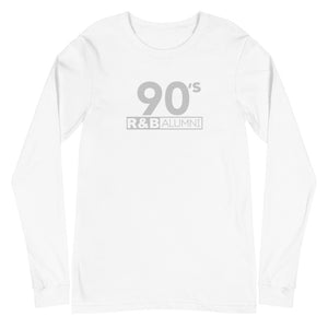 90's R&B ALUMNI Long Sleeve Tee w Logo 2