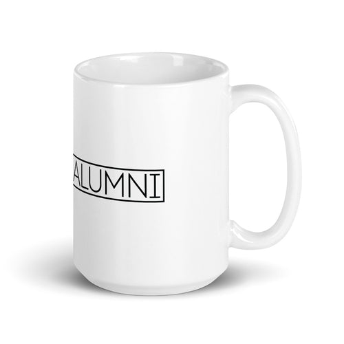 90's R&B ALUMNI White glossy mug